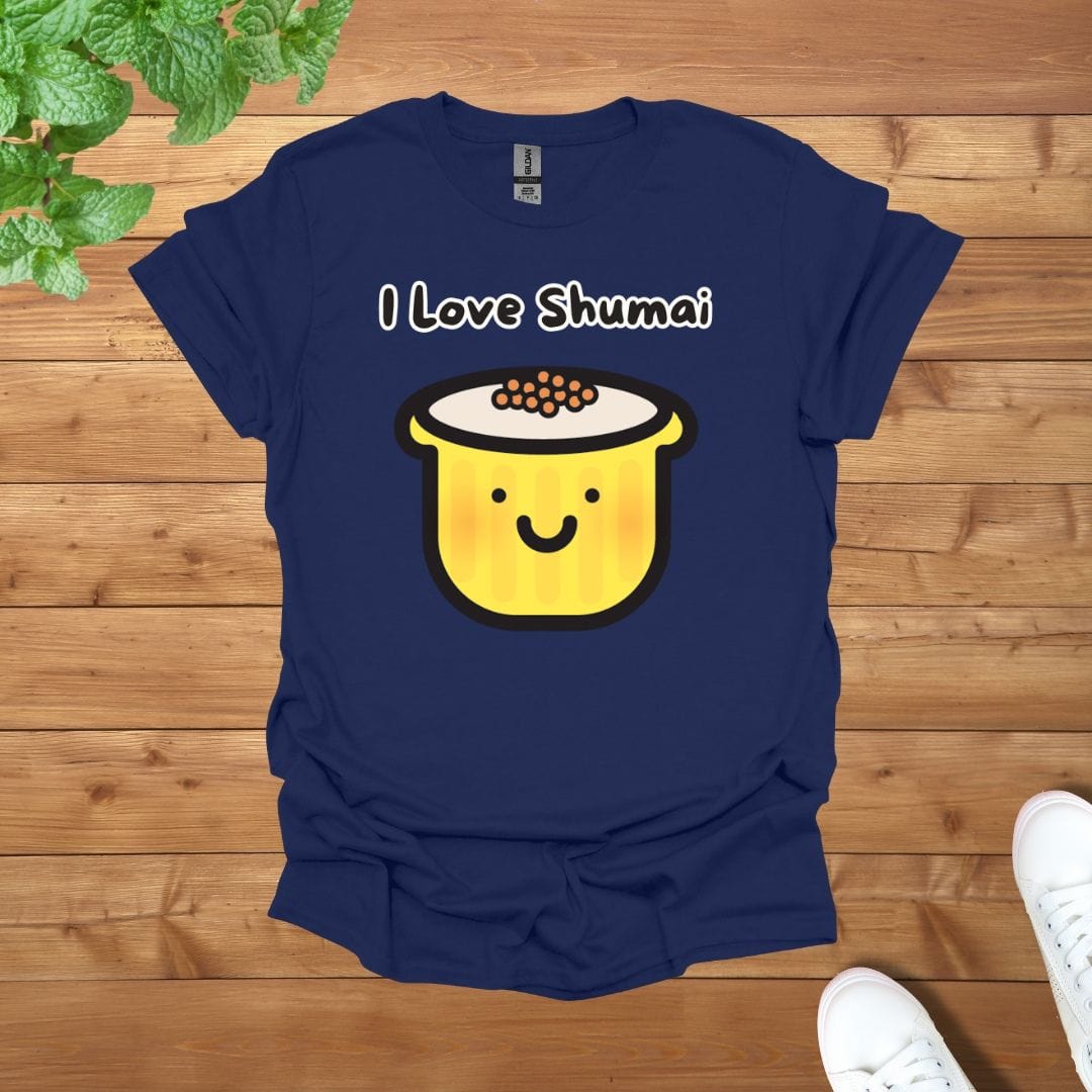I Love Shumai T-Shirt - Unisex Graphic Adult T-Shirt for Food Lovers