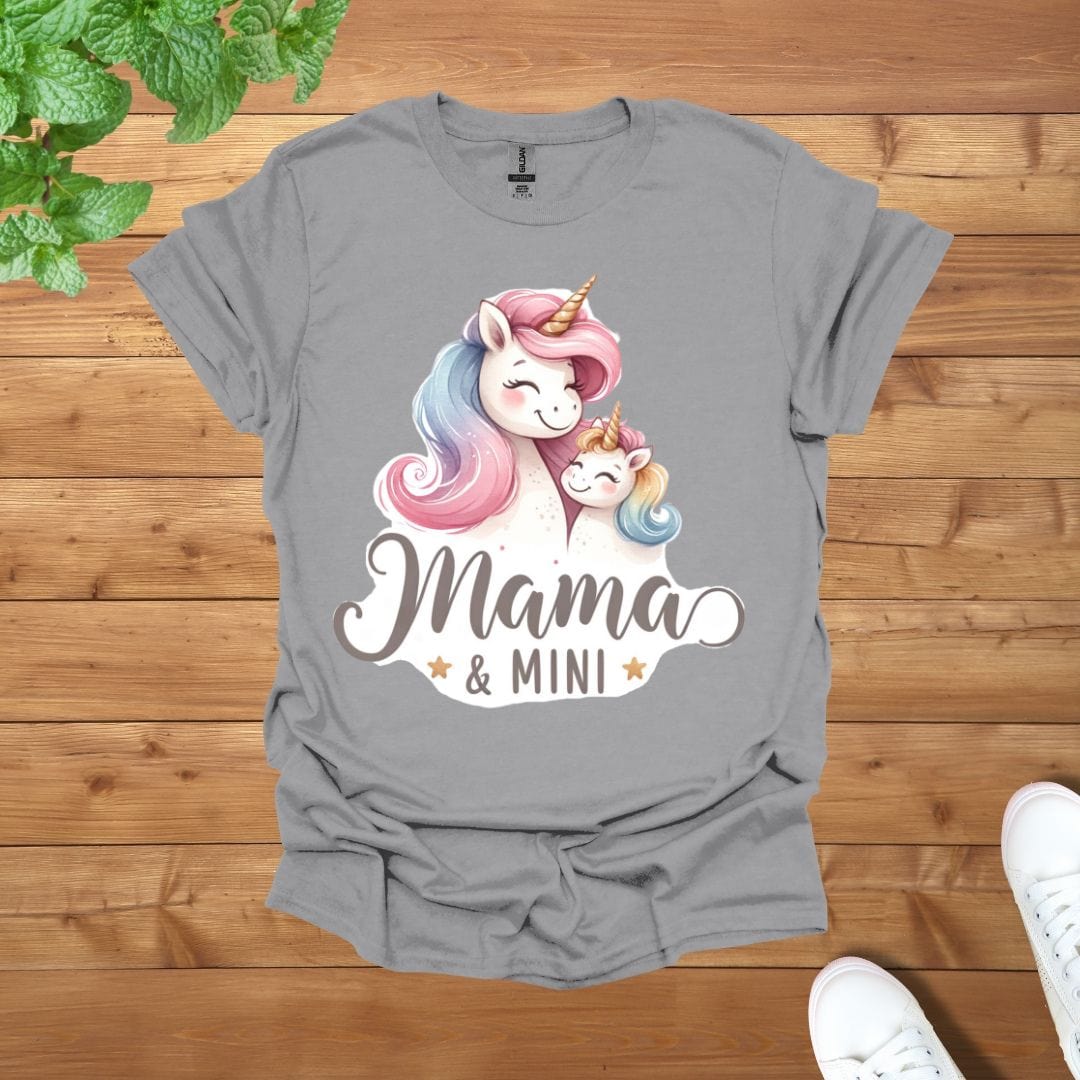 Mama & Mini Fantasy Unicorn Unisex Adult T-Shirt