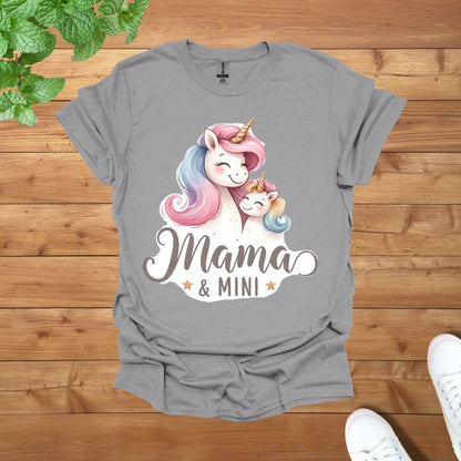 Mama & Mini Fantasy Unicorn Unisex Adult T-Shirt