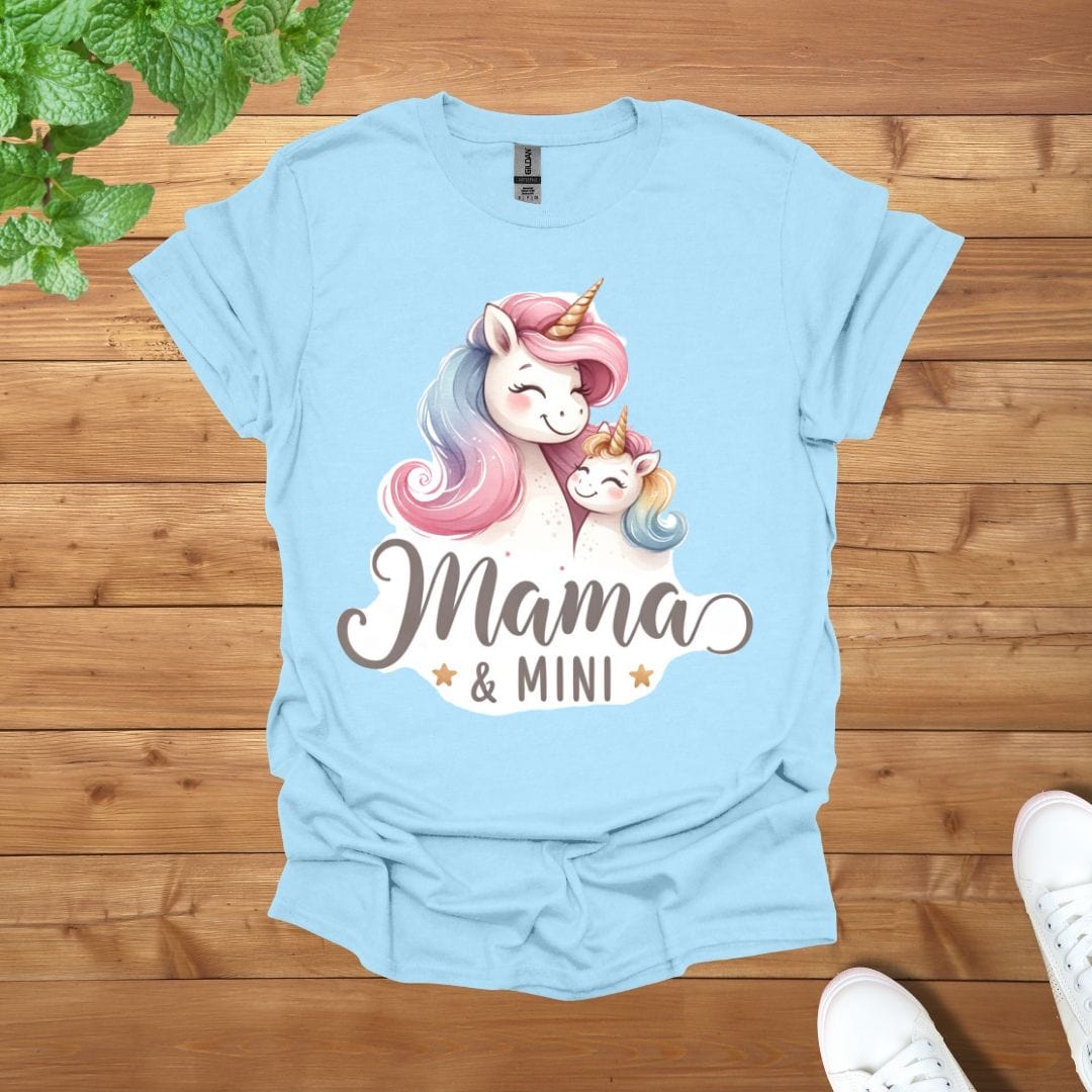 Mama & Mini Fantasy Unicorn Unisex Adult T-Shirt