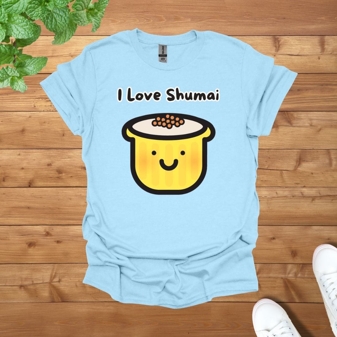 I Love Shumai T-Shirt - Unisex Graphic Adult T-Shirt for Food Lovers