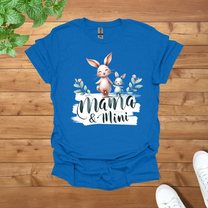 Mama & Mini Bunny Pair Joy Unisex Adult T-Shirt