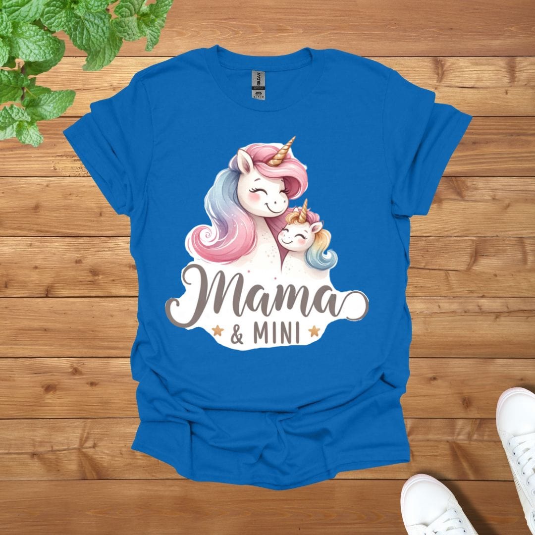 Mama & Mini Fantasy Unicorn Unisex Adult T-Shirt