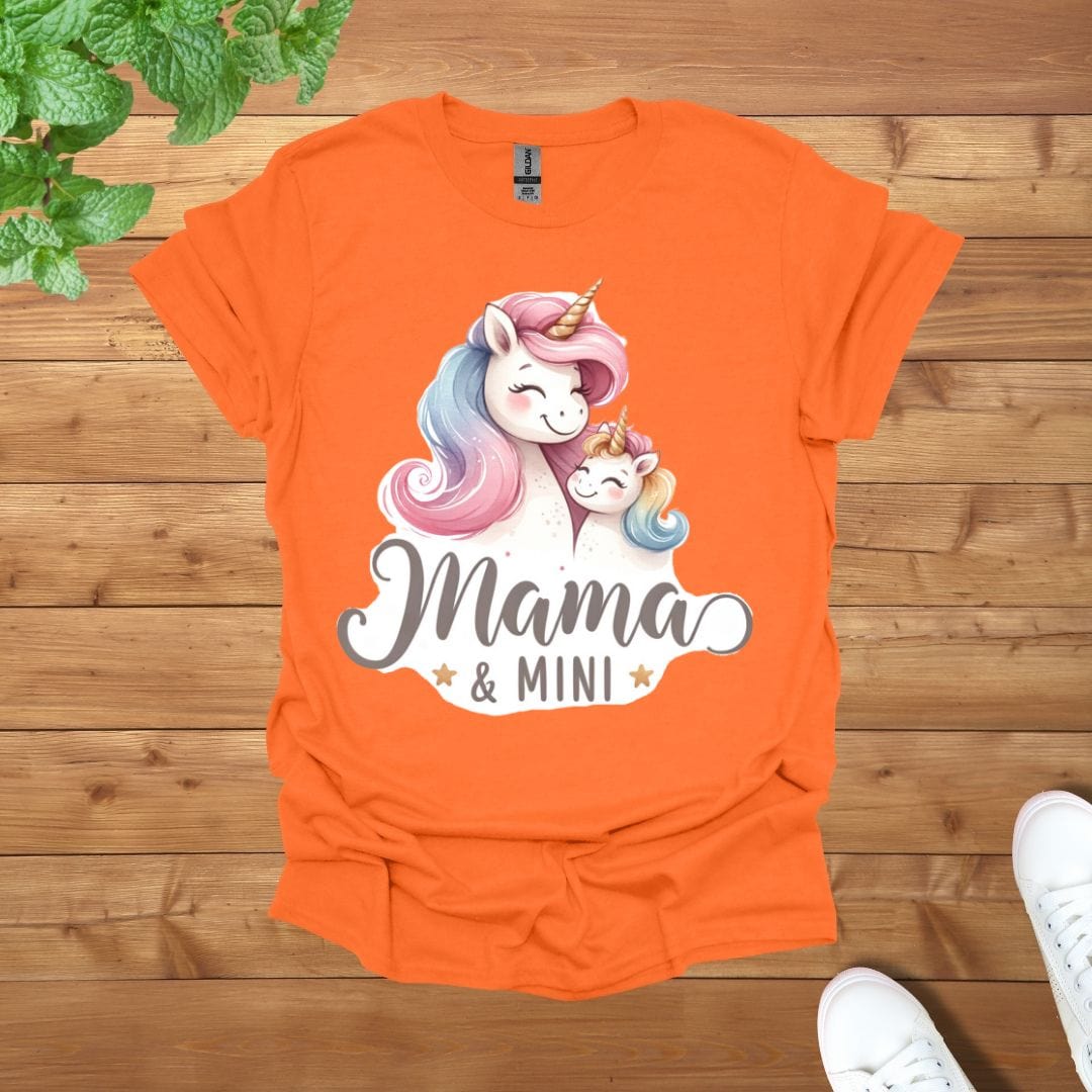 Mama & Mini Fantasy Unicorn Unisex Adult T-Shirt