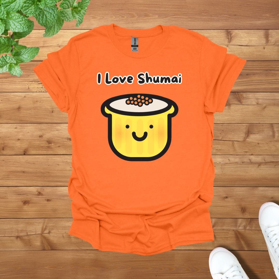 I Love Shumai T-Shirt - Unisex Graphic Adult T-Shirt for Food Lovers