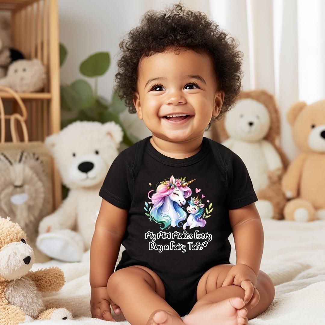 My Mini Unicorn Makes Every Day a Fairy Tale Baby Bodysuit