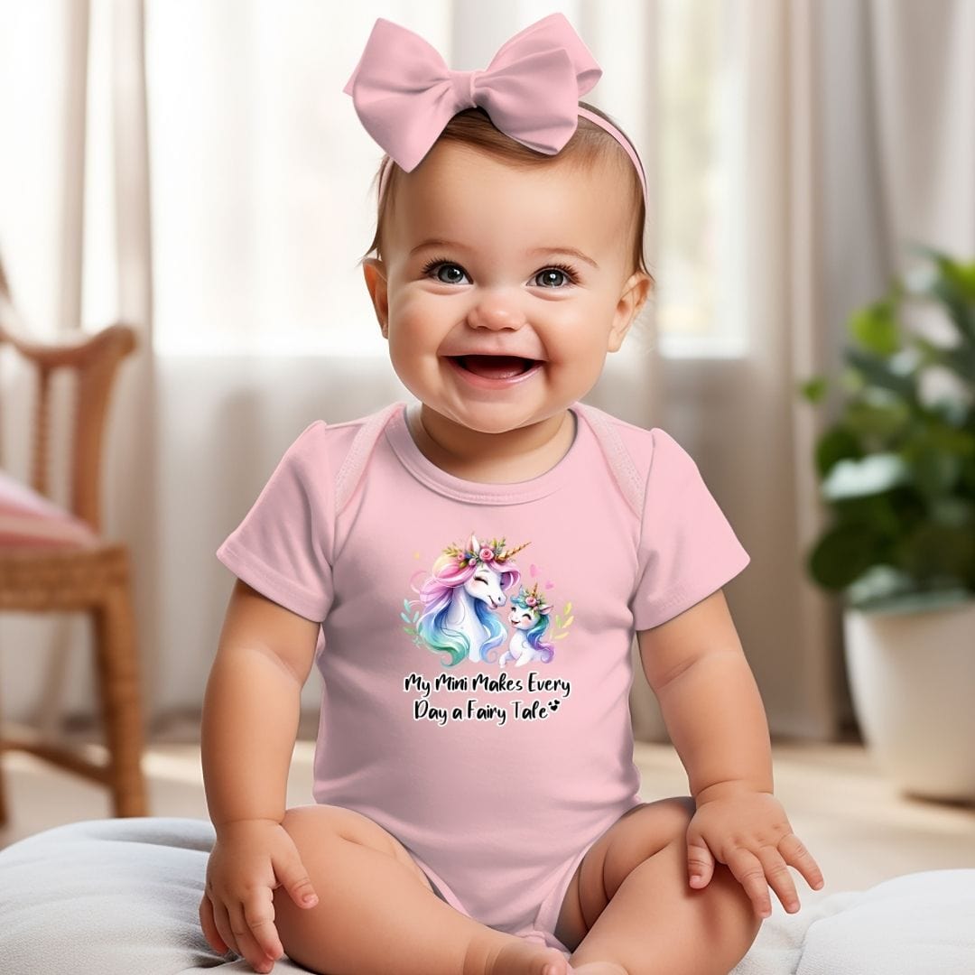 My Mini Unicorn Makes Every Day a Fairy Tale Baby Bodysuit