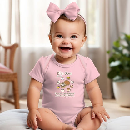 Dim Sum (noun) - Same as Normal Food.Just much COOLER Baby Bodysuit