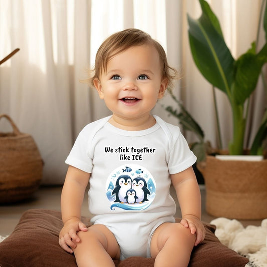 Penguin Family - We stick together like ICE Body Bodysuit