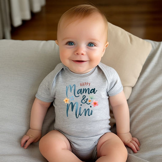 Happy Mami & Mani Rabbit Bliss Baby Bodysuit