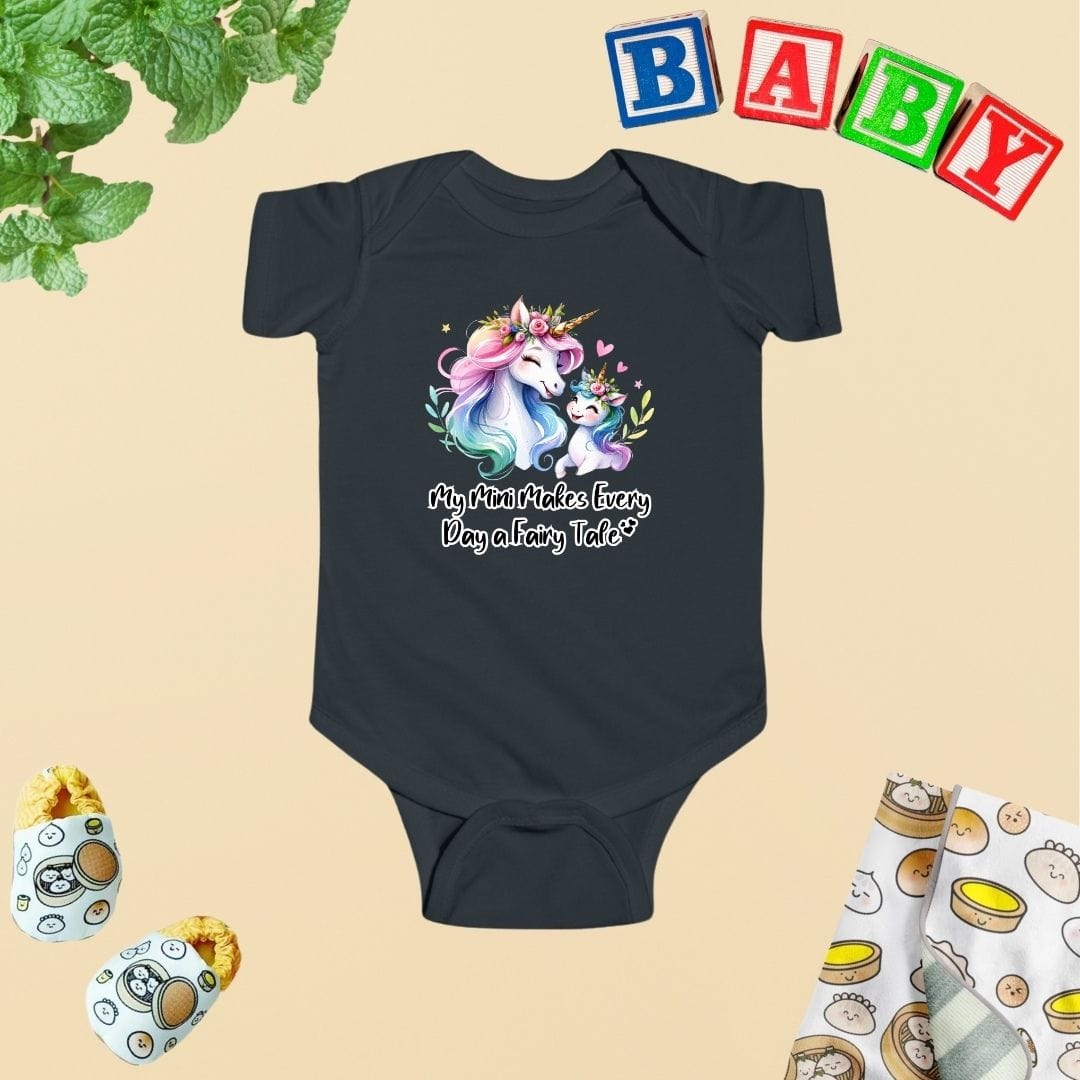 My Mini Unicorn Makes Every Day a Fairy Tale Baby Bodysuit