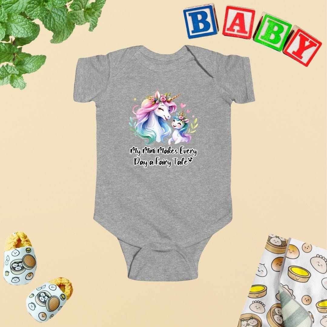My Mini Unicorn Makes Every Day a Fairy Tale Baby Bodysuit