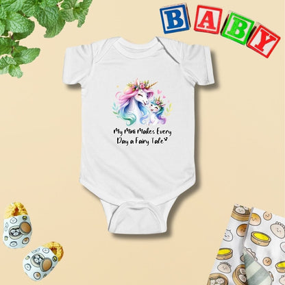 My Mini Unicorn Makes Every Day a Fairy Tale Baby Bodysuit